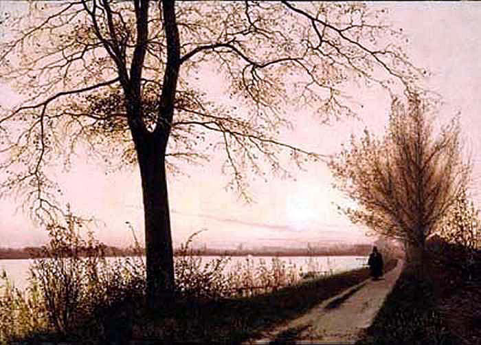 Autumn Morning on Lake Sortedam